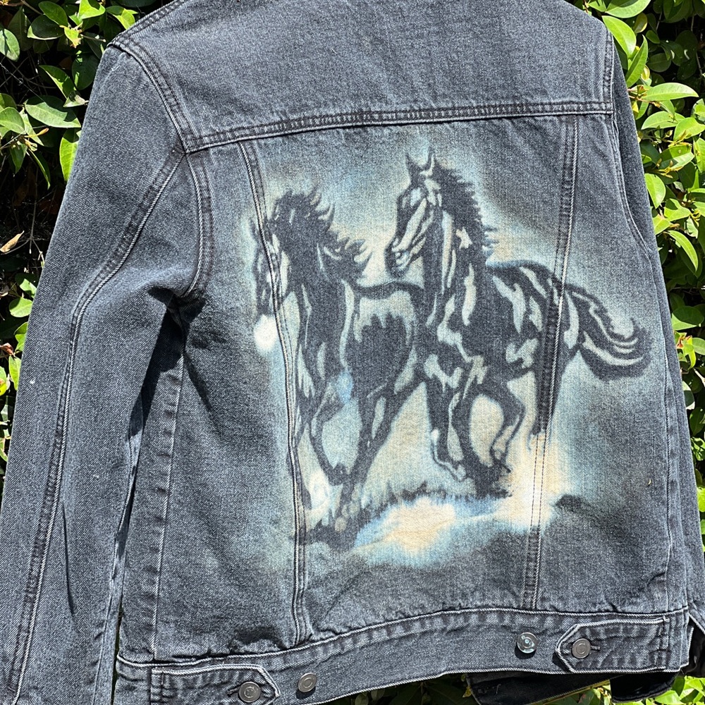 Black jean Jacket